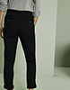 Ladies Front Row Stretch Chino, Black