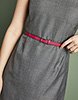 Ladies Leather Belt, Hot Pink Ladies Leather Belt, Hot Pink