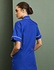 Ladies Classic Collar Healthcare Tunic, Royal Blue