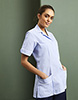 Ladies Classic Collar Healthcare Tunic, Sky Blue