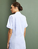 Ladies Classic Collar Healthcare Tunic, Sky Blue