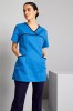 Definitive Ladies Pull On Tunic, Teal/Navy