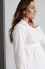 Maternity Blouse, White 